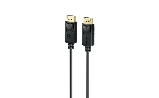 Promate DPLink-300 DisplayPort Cable, Ultra HD 8K@60Hz Video Display Cord with, 3m Super Slim Cable